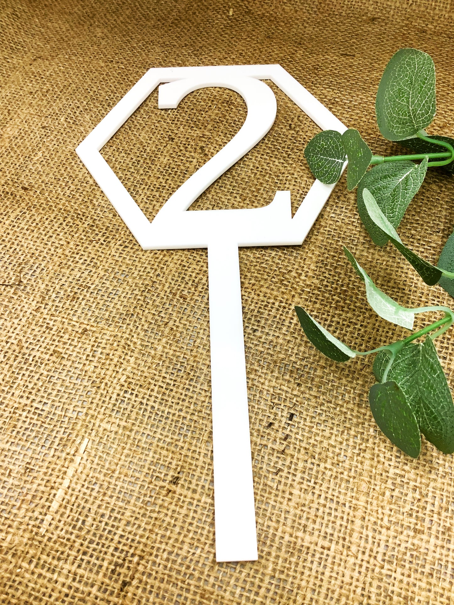 Table Number Sticks