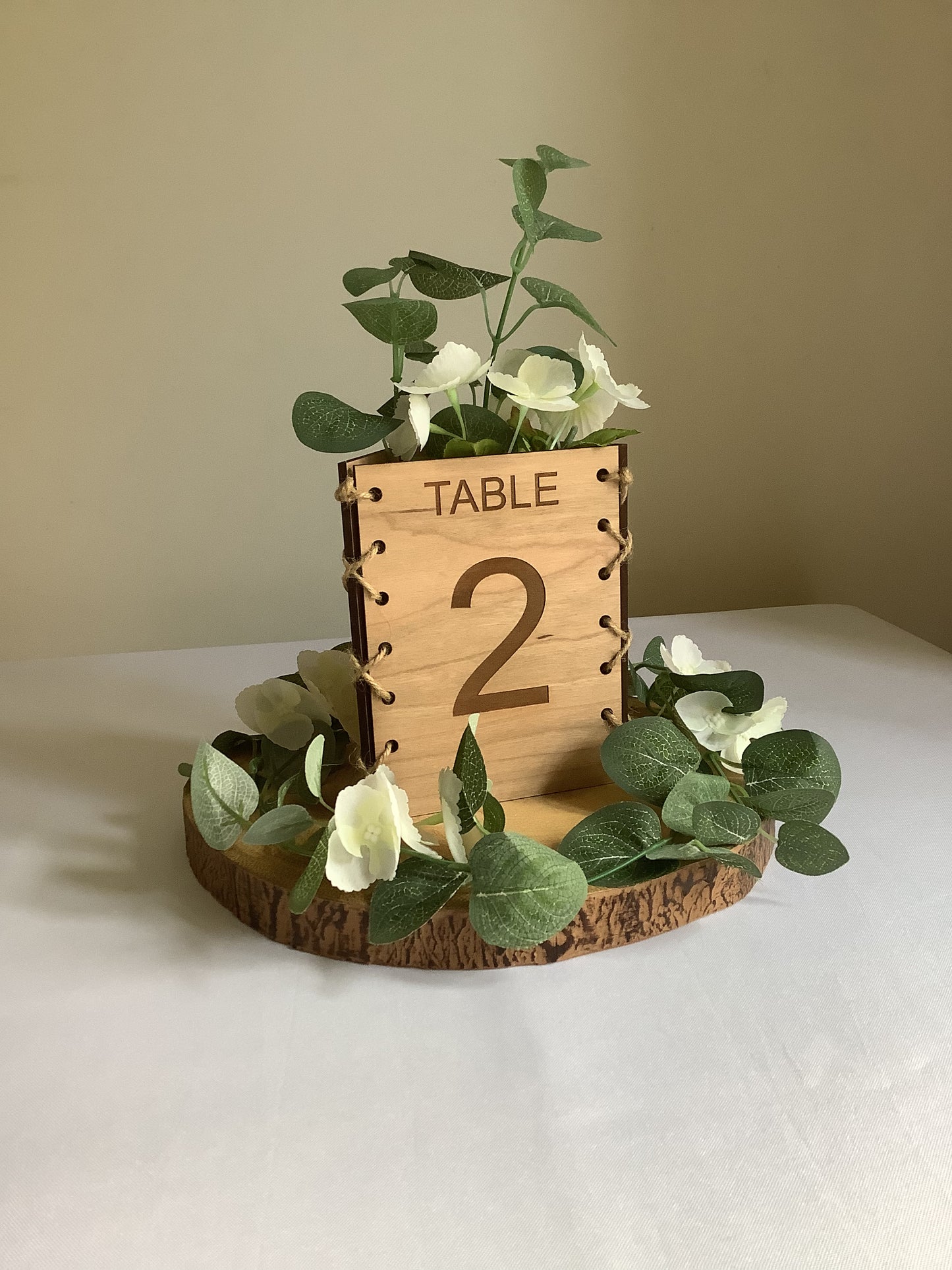 Rustic Table Numbers