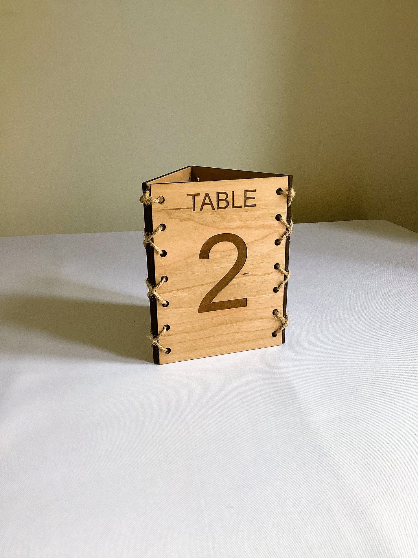 Rustic Table Numbers